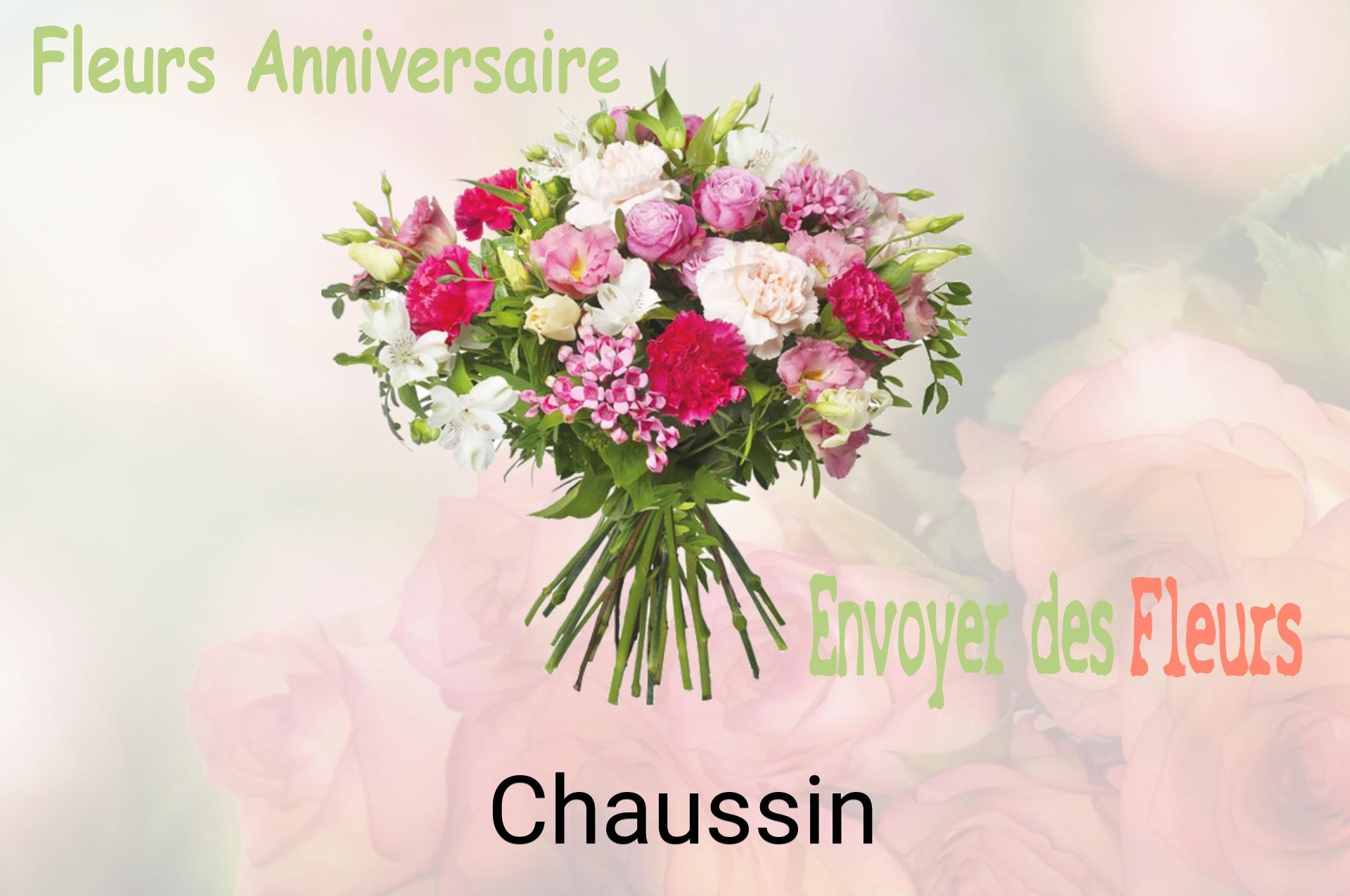 Bouquet de fleurs d’anniversaire livré à Chaussin