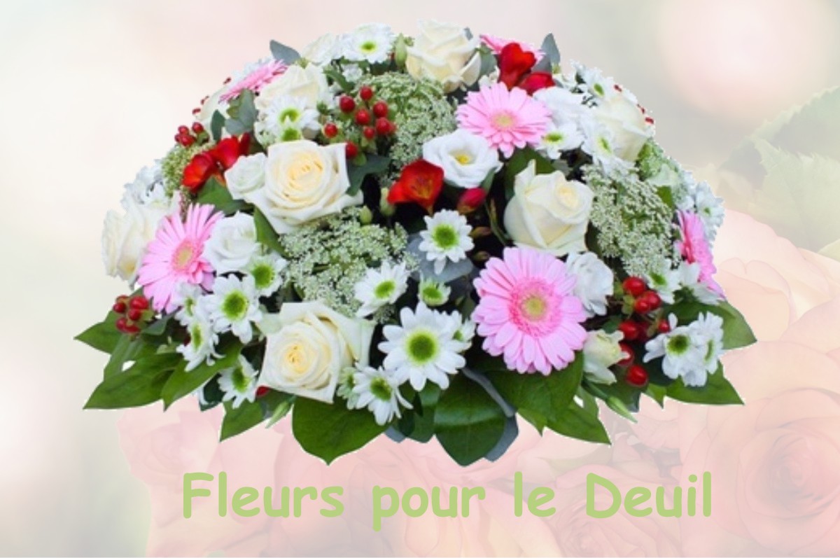 fleurs deuil CHAUSSIN